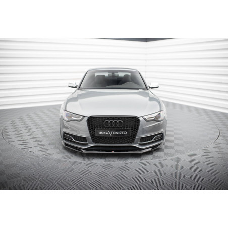 SPLITTER ANTERIORE V.1 Audi S5/A5 S-Line 8T Facelift (Cod. M-AU-A5-1F-SLINE-FD1G)