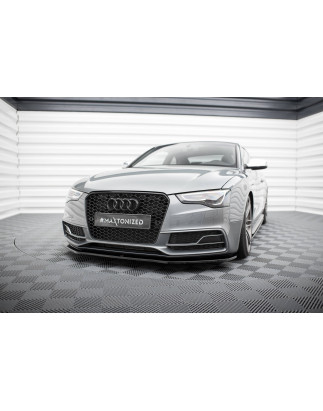 SPLITTER ANTERIORE V.2 Audi S5 / A5 S-Line 8T Facelift (Cod. M-AU-A5-1F-SLINE-FD2G)