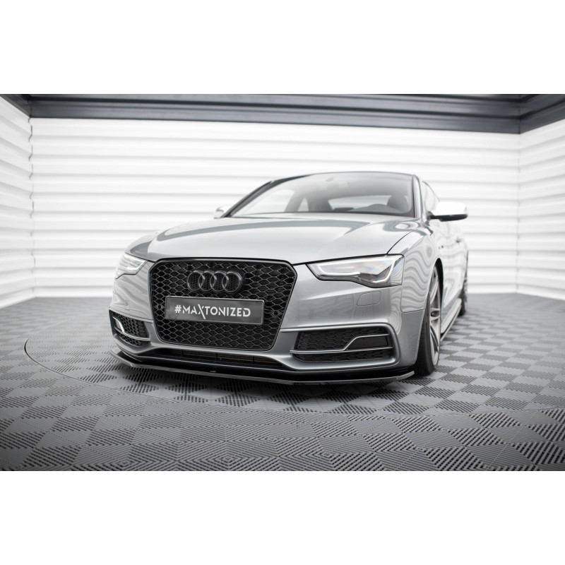 SPLITTER ANTERIORE V.2 Audi S5 / A5 S-Line 8T Facelift (Cod. M-AU-A5-1F-SLINE-FD2G)