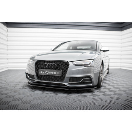 SPLITTER ANTERIORE V.2 Audi S5 / A5 S-Line 8T Facelift (Cod. M-AU-A5-1F-SLINE-FD2G)