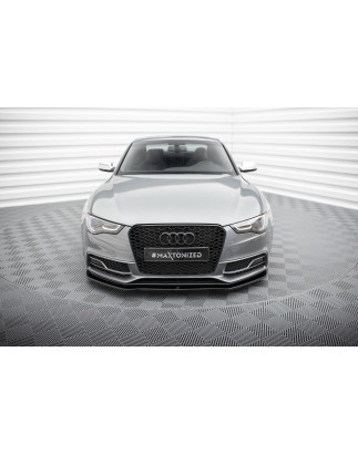 SPLITTER ANTERIORE V.2 Audi S5 / A5 S-Line 8T Facelift (Cod. M-AU-A5-1F-SLINE-FD2G)