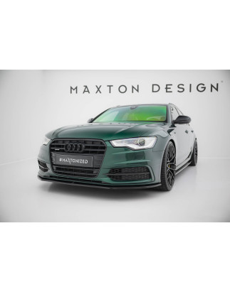 SPLITTER ANTERIORE V.1 Audi S6 / A6 S-Line C7 (Cod. M-AU-A6-C7-SLINE-FD1G)
