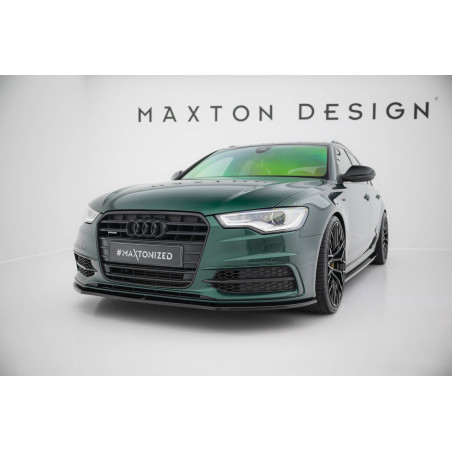 SPLITTER ANTERIORE V.1 Audi S6 / A6 S-Line C7 (Cod. M-AU-A6-C7-SLINE-FD1G)