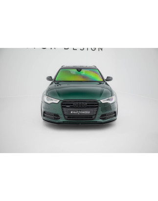 SPLITTER ANTERIORE V.1 Audi S6 / A6 S-Line C7 (Cod. M-AU-A6-C7-SLINE-FD1G)