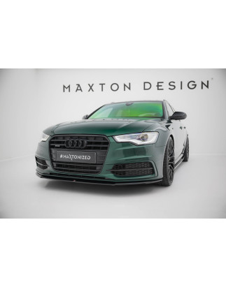 SPLITTER ANTERIORE V.2 Audi S6 / A6 S-Line C7 (Cod. M-AU-A6-C7-SLINE-FD2G)