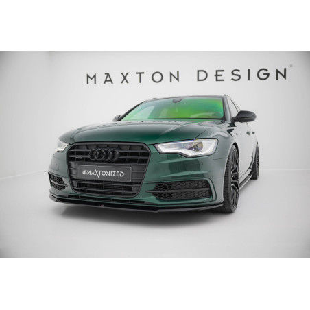 SPLITTER ANTERIORE V.2 Audi S6 / A6 S-Line C7 (Cod. M-AU-A6-C7-SLINE-FD2G)