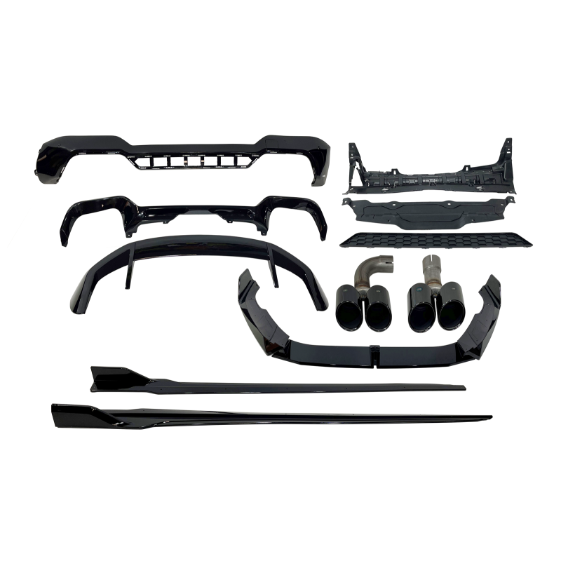 kit estetico BMW X3 G01 LCI Look M Performance Nero lucido (Cod. E-TCBG306)