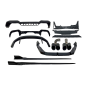 kit estetico BMW X3 G01 LCI Look M Performance Nero lucido (Cod. E-TCBG306)