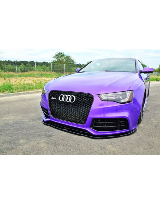 SPLITTER ANTERIORE Audi RS5 8T / 8T FL  (Cod. M-AU-RS5-1/1F-FD1G)