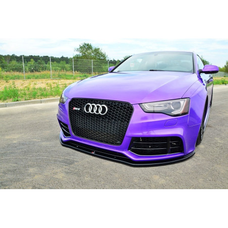 SPLITTER ANTERIORE Audi RS5 8T / 8T FL  (Cod. M-AU-RS5-1/1F-FD1G)