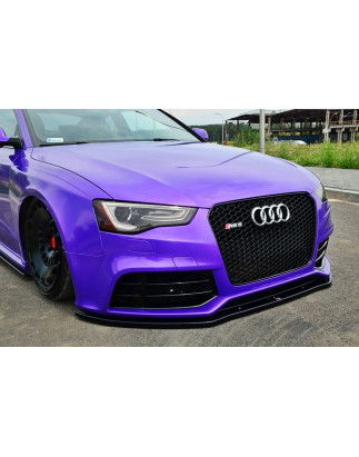 SPLITTER ANTERIORE Audi RS5 8T / 8T FL  (Cod. M-AU-RS5-1/1F-FD1G)
