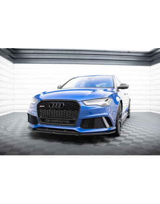 SPLITTER ANTERIORE V.1 Audi RS6 C7 / C7 Facelift (Cod. M-AU-RS6-C7-FD1G)