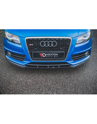 SPLITTER ANTERIORE V.1 Audi S4 / A4 S-Line B8  (Cod. M-AU-S4-B8-FD1G)