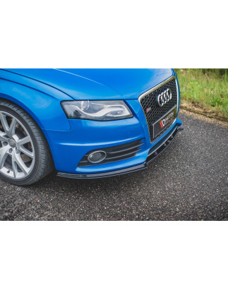 SPLITTER ANTERIORE V.1 Audi S4 / A4 S-Line B8  (Cod. M-AU-S4-B8-FD1G)