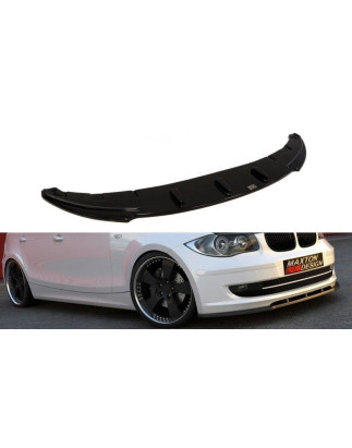 SPLITTER ANTERIORE BMW 1 E81 / E87 (STANDARD FACELIFT MODEL) (Cod. M-BM-1-81F-FD1G)