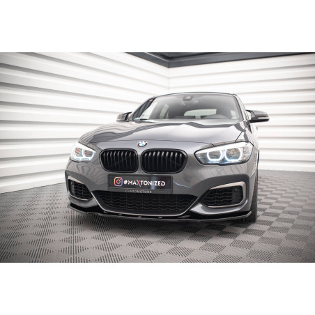 SPLITTER ANTERIORE V.1 BMW 1 F20/F21 M-Power FACELIFT (Cod. M-BM-1-F20F-M-FD1G)