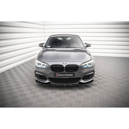 SPLITTER ANTERIORE V.1 BMW 1 F20/F21 M-Power FACELIFT (Cod. M-BM-1-F20F-M-FD1G)