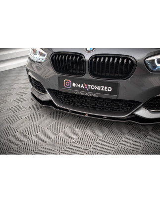 SPLITTER ANTERIORE V.1 BMW 1 F20/F21 M-Power FACELIFT (Cod. M-BM-1-F20F-M-FD1G)