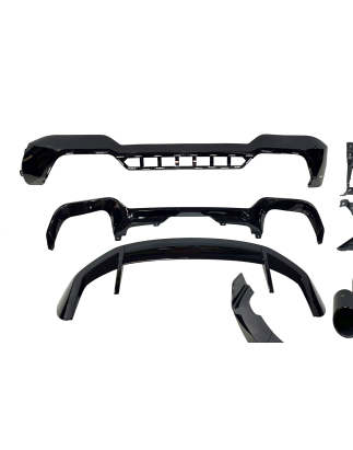 kit estetico BMW X3 G01 LCI Look M Performance Nero lucido (Cod. E-TCBG306)