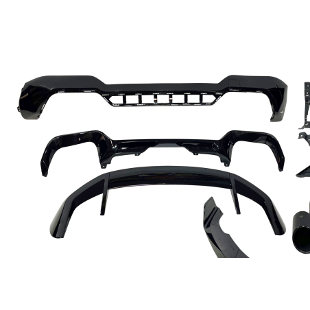 kit estetico BMW X3 G01 LCI Look M Performance Nero lucido (Cod. E-TCBG306)