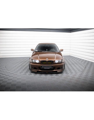 SPLITTER ANTERIORE V.1 for BMW 3 E46 MPACK COUPE (Cod. M-BM-3-46-C-MPACK-FD1G)