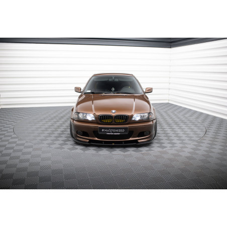 SPLITTER ANTERIORE V.1 for BMW 3 E46 MPACK COUPE (Cod. M-BM-3-46-C-MPACK-FD1G)