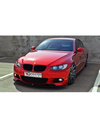 SPLITTER ANTERIORE for BMW 3 E92 MPACK (PREFACE MODEL fits M Performance splitters) (Cod. M-BM-3-92-