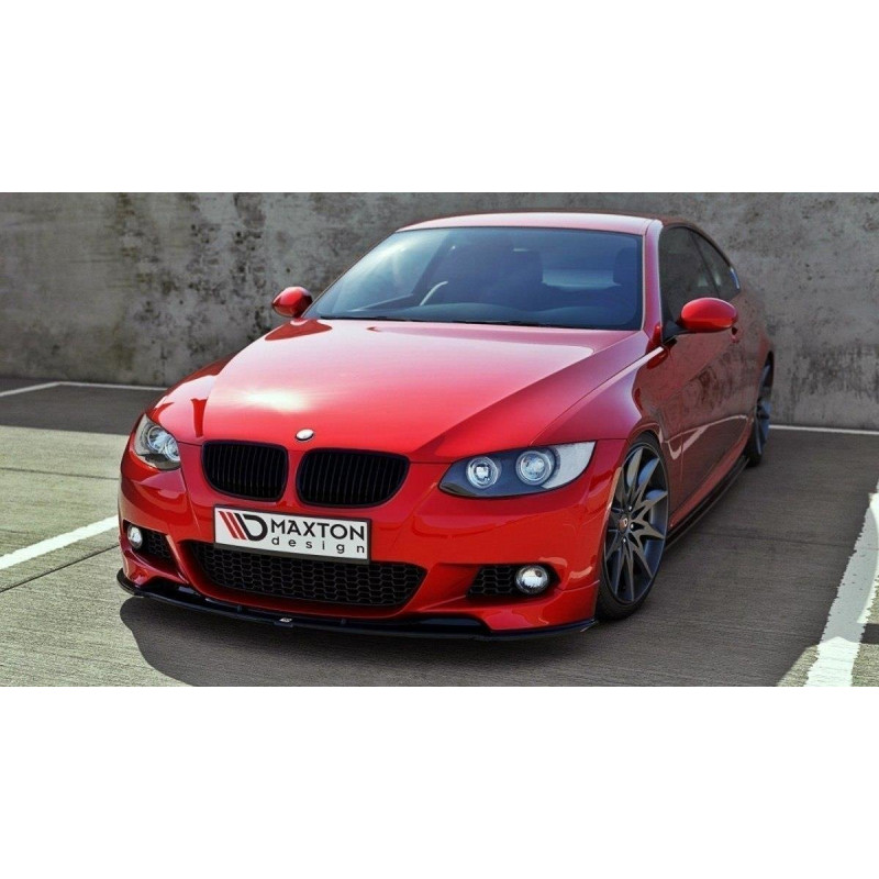 SPLITTER ANTERIORE for BMW 3 E92 MPACK (PREFACE MODEL fits M Performance splitters) (Cod. M-BM-3-92-