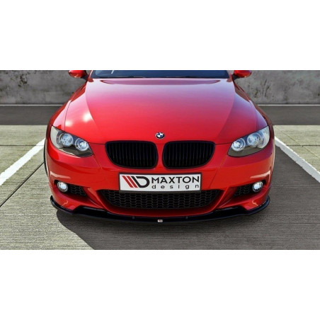 SPLITTER ANTERIORE for BMW 3 E92 MPACK (PREFACE MODEL fits M Performance splitters) (Cod. M-BM-3-92-