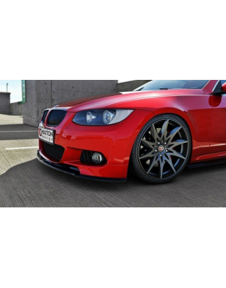 SPLITTER ANTERIORE for BMW 3 E92 MPACK (PREFACE MODEL fits M Performance splitters) (Cod. M-BM-3-92-