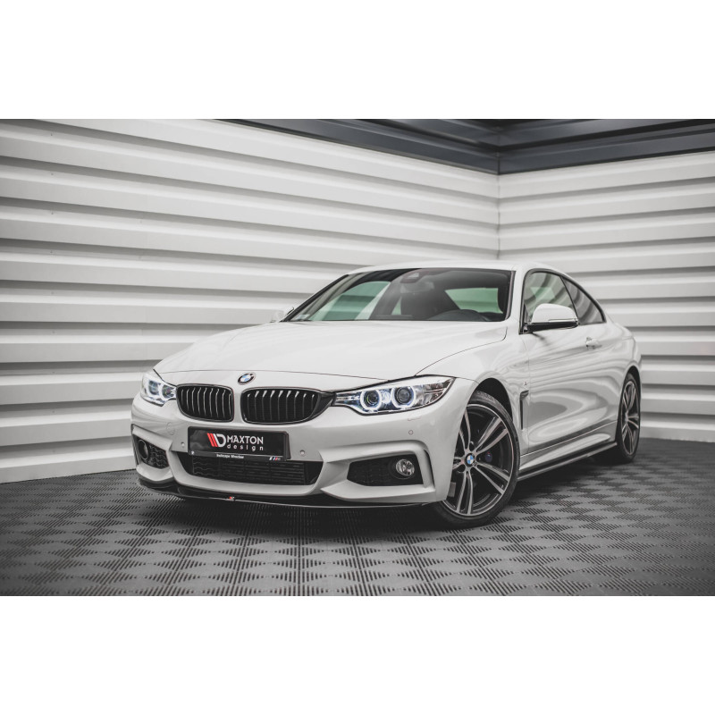 SPLITTER ANTERIORE V.2 BMW 4  M-Pack F32 / F36 / F33 (Cod. M-BM-4-F32-MPACK-FD2G)