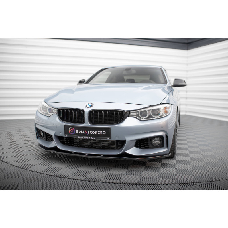 SPLITTER ANTERIORE V.1 BMW 4  M-Pack F32 / F36 / F33 (Cod. M-BM-4-F32-MPACK-FD1G)