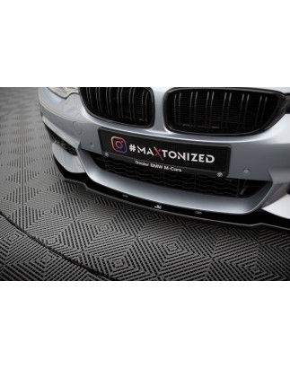 SPLITTER ANTERIORE V.1 BMW 4  M-Pack F32 / F36 / F33 (Cod. M-BM-4-F32-MPACK-FD1G)