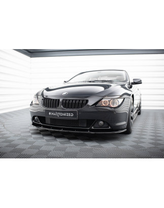 SPLITTER ANTERIORE V.1 BMW 6 Coupe E63 / Cabrio E64  (Cod. M-BM-6-63-FD1G)