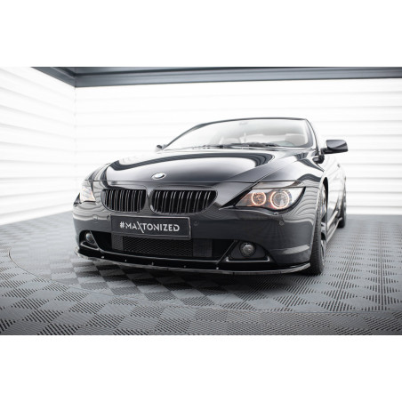 SPLITTER ANTERIORE V.1 BMW 6 Coupe E63 / Cabrio E64  (Cod. M-BM-6-63-FD1G)