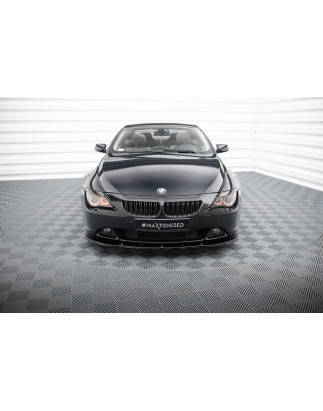 SPLITTER ANTERIORE V.1 BMW 6 Coupe E63 / Cabrio E64  (Cod. M-BM-6-63-FD1G)