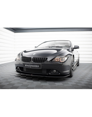 SPLITTER ANTERIORE V.2 BMW 6 Coupe E63 / Cabrio E64  (Cod. M-BM-6-63-FD2+FD2RG)