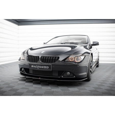 SPLITTER ANTERIORE V.2 BMW 6 Coupe E63 / Cabrio E64  (Cod. M-BM-6-63-FD2+FD2RG)