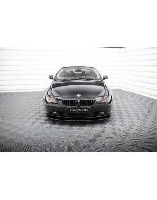 SPLITTER ANTERIORE V.2 BMW 6 Coupe E63 / Cabrio E64  (Cod. M-BM-6-63-FD2+FD2RG)