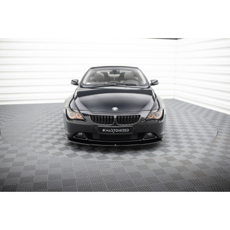 SPLITTER ANTERIORE V.2 BMW 6 Coupe E63 / Cabrio E64  (Cod. M-BM-6-63-FD2+FD2RG)
