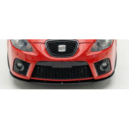 Splitter anteriore per Seat Leon MK2 (Cod. CW-CWFS2-SE-LN2-CFR-V1-B1)