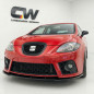Splitter anteriore per Seat Leon MK2 (Cod. CW-CWFS2-SE-LN2-CFR-V1-B1)