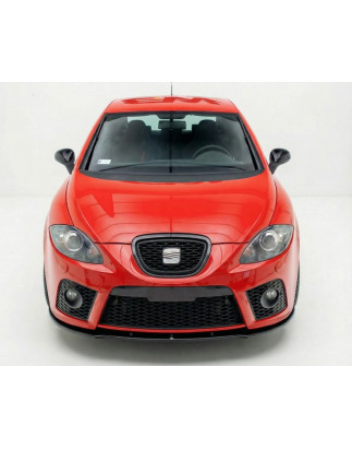 Splitter anteriore per Seat Leon MK2 (Cod. CW-CWFS2-SE-LN2-CFR-V1-B1)