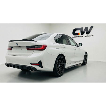 Diffusore posteriore per BMW Serie 3 G20 Standard Bumper (Cod. CW-CWRV2-BW-G20-STDL-V1-A1)