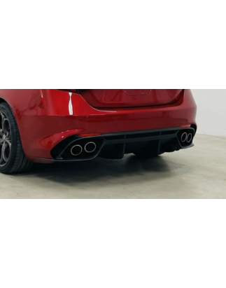 Diffusore posteriore per Alfa Romeo Giulia (Cod. CW-CWA-RV05-00001PB)