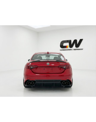 Diffusore posteriore per Alfa Romeo Giulia (Cod. CW-CWA-RV05-00001PB)