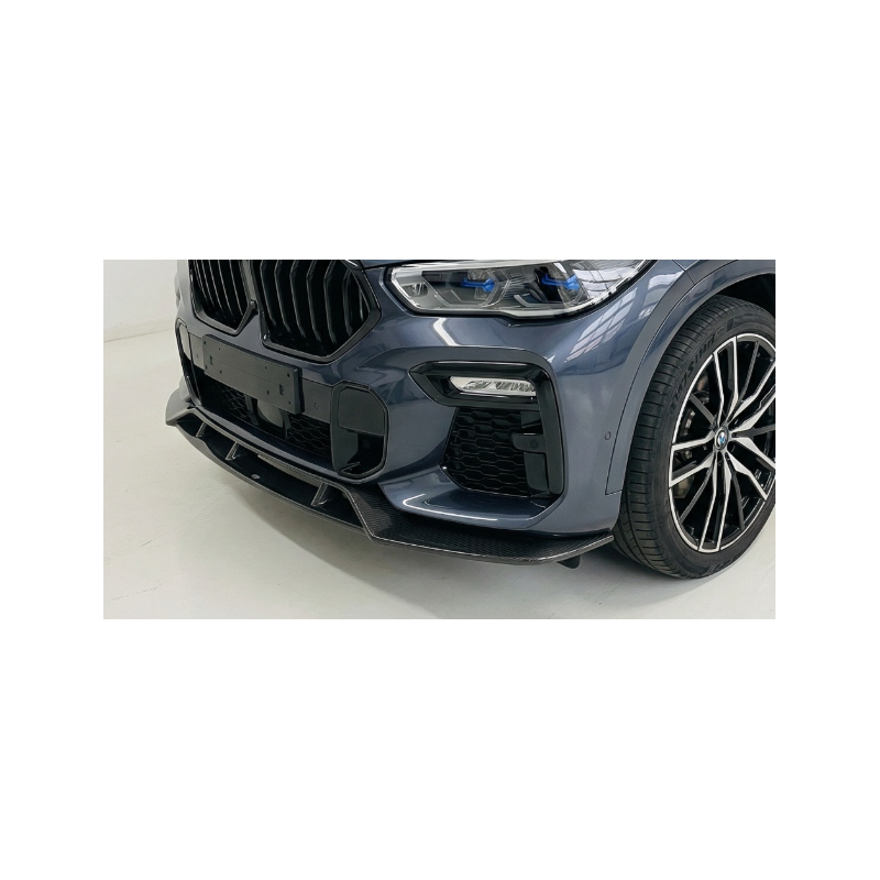 Splitter anteriore per BMW X6 G06 (Cod. CW-CWA-FS05-V4007PB)