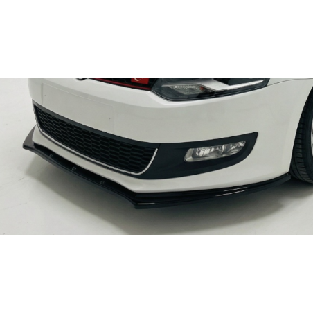 Splitter anteriore per Volkswagen Polo MK5 V1 (Cod. CW-CWMX-BFS-PV2016PB)