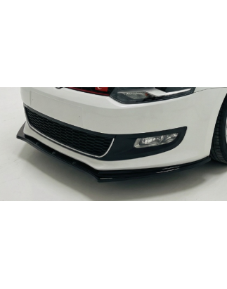 Splitter anteriore per Volkswagen Polo MK5 V1 (Cod. CW-CWMX-BFS-PV2016PB)