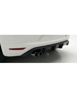Diffusore posteriore per Volkswagen Scirocco 2014 - 2017 (Cod. CW-CWDFSR-SV0007PB)